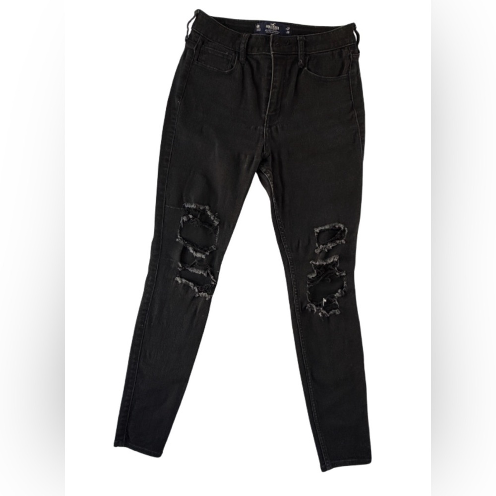 Hollister Black High Rise Super Skinny Jeans